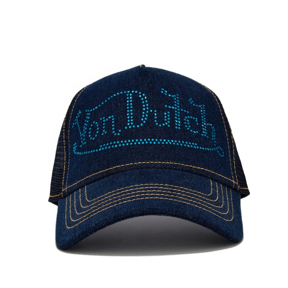 Von Dutch Blue Denim Cap